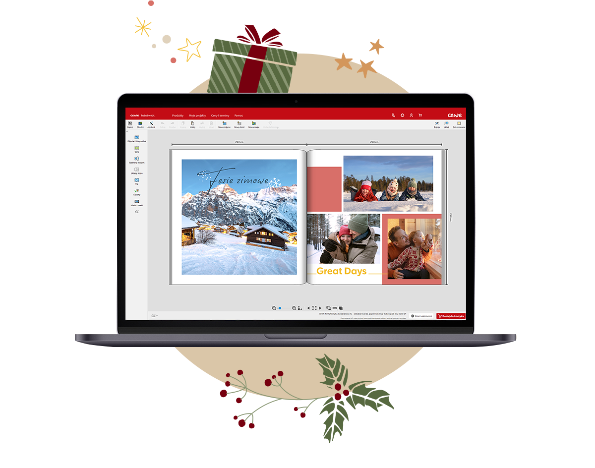 Projektowanie fotoksiążki